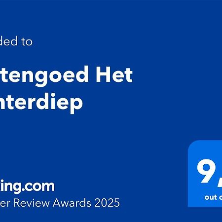 Buitengoed Het Achterdiep Ter Apel Bagian luar foto